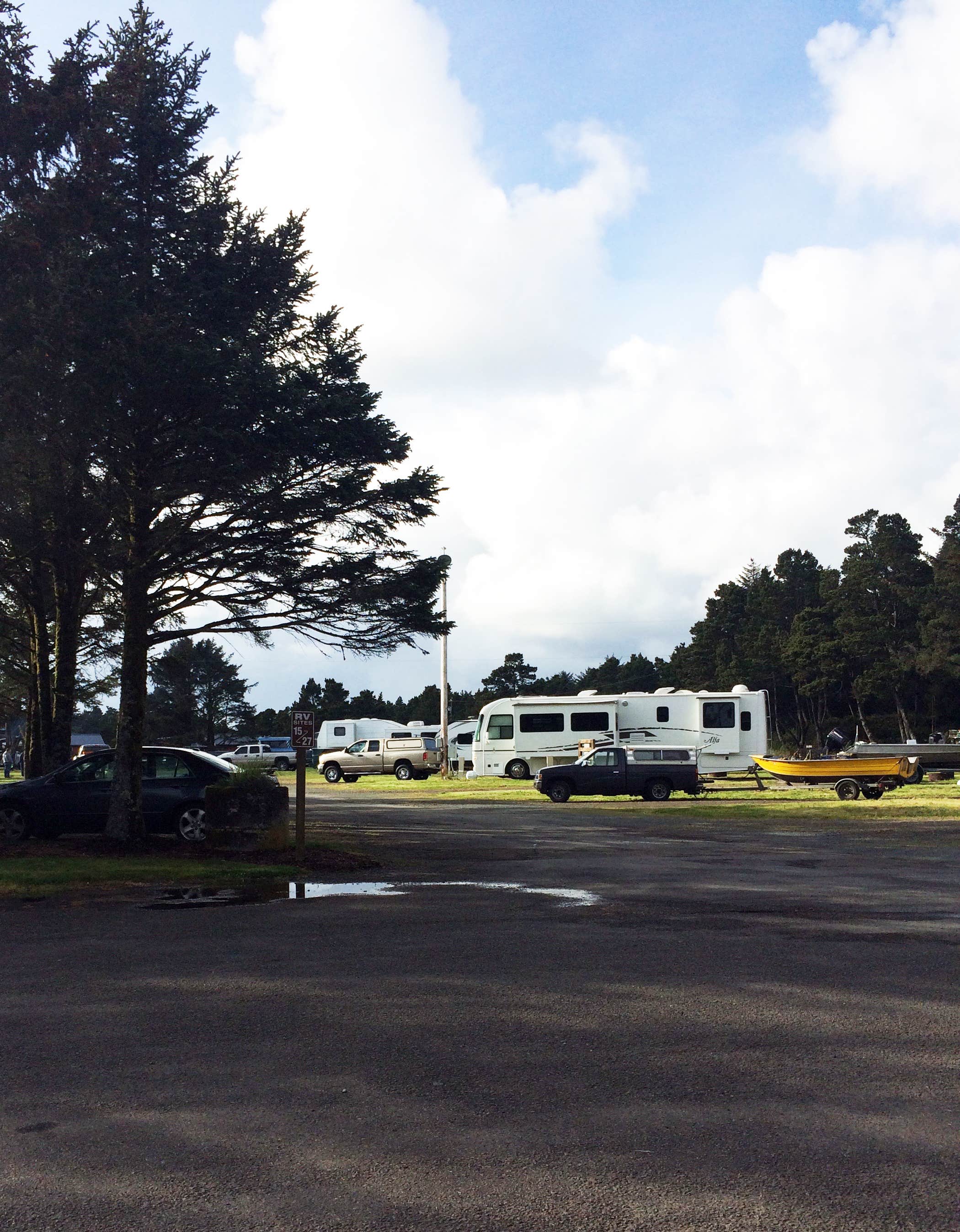 Corinna B.'s photo of rv camping at Barview Jetty County Campground near Cannon Beach, OR