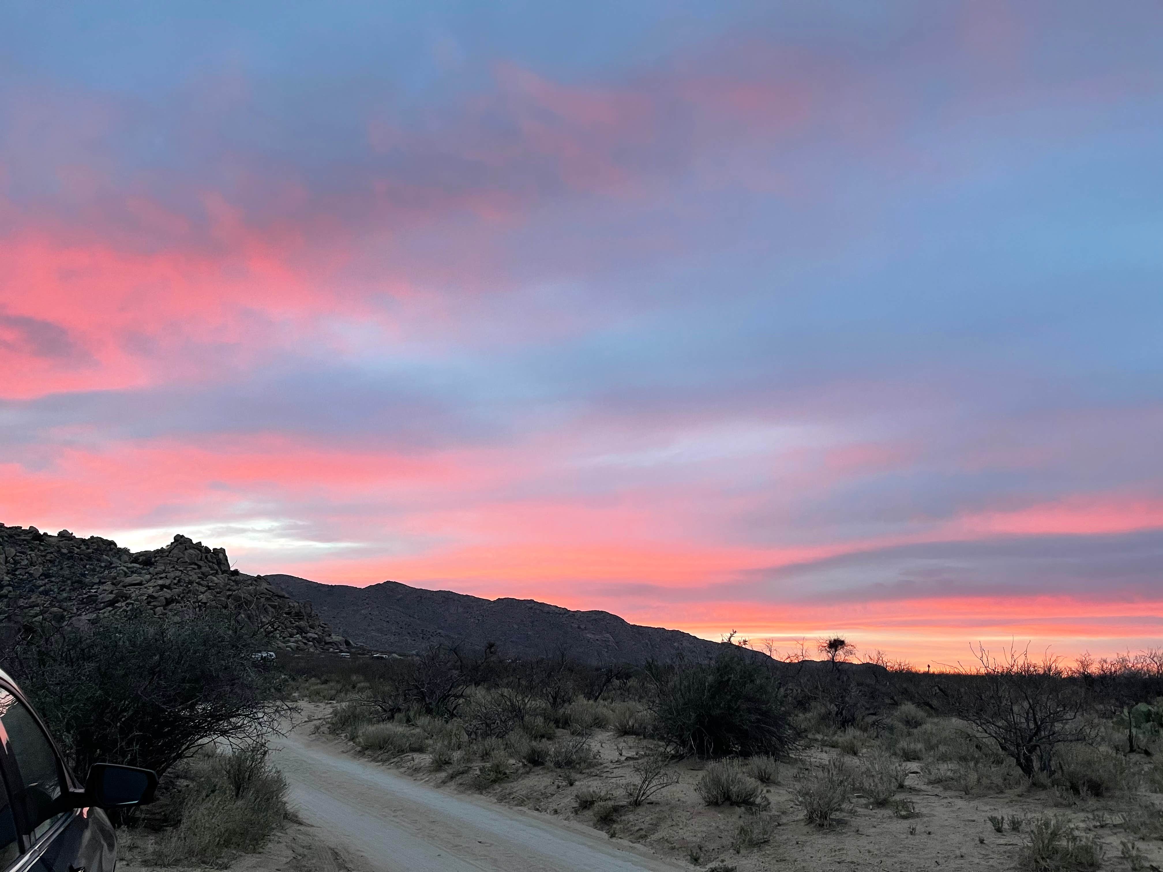 Jessica's photo of a dispersed camping area at Happy Camp Trail near Pima, AZ