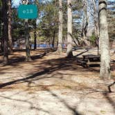 Review photo of Hopeville Pond State Park Campground by Jean C., April 1, 2021