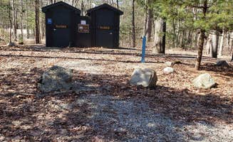 Jean C.'s photo of a cabin at Hopeville Pond State Park Campground near Niantic, CT