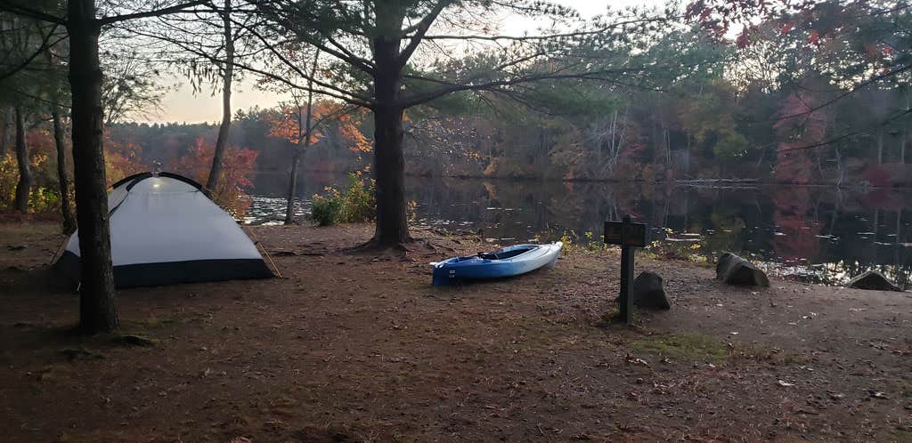 Camper submitted image from Hopeville Pond State Park Campground - 5