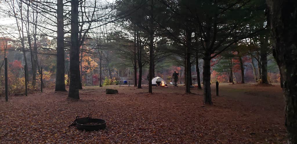 Jean C.'s photo at Hopeville Pond State Park Campground near Rockville, RI