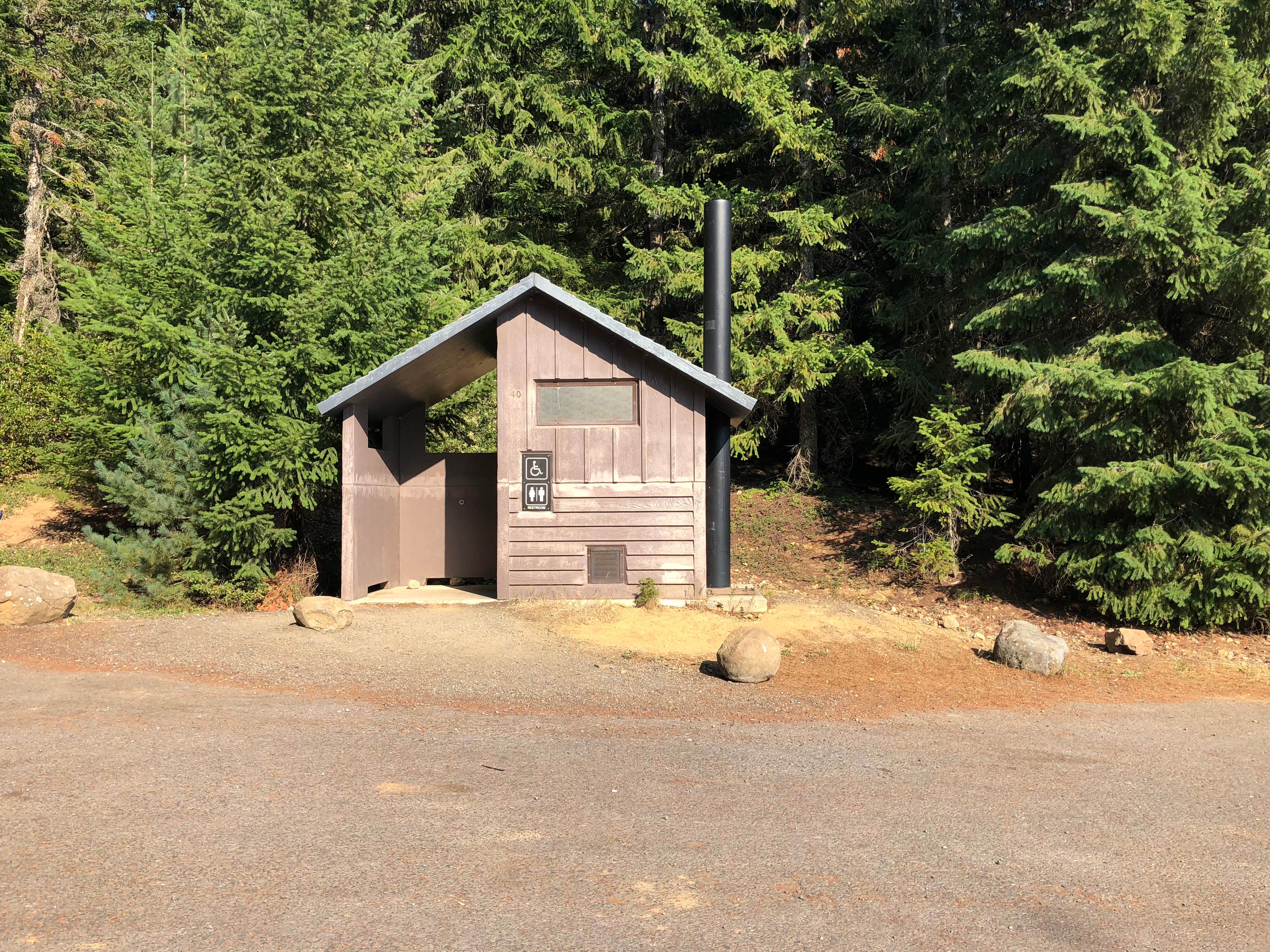 Corinna B.'s photo of a cabin at Clear Lake Campground near Wishram, WA