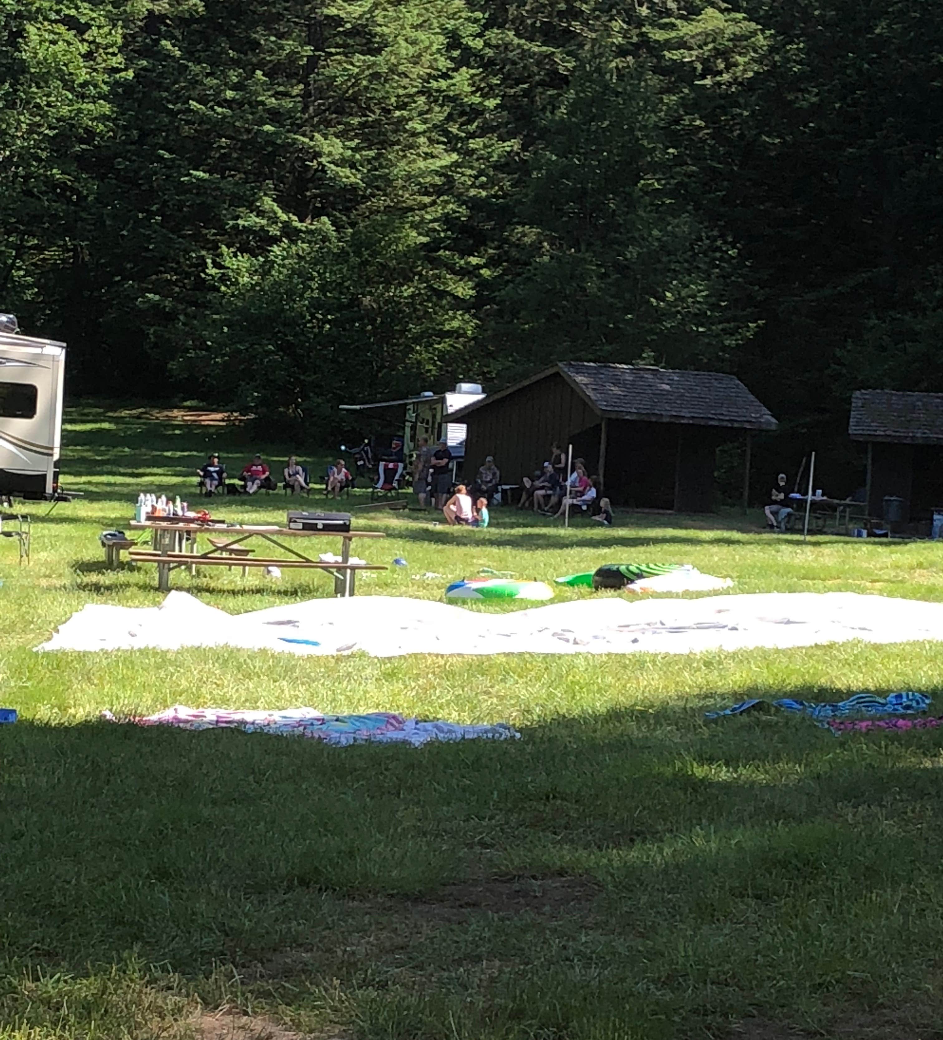 Camper-submitted photo at Beacon Rock State Park Group Campground — Beacon Rock State Park near North Bonneville, WA