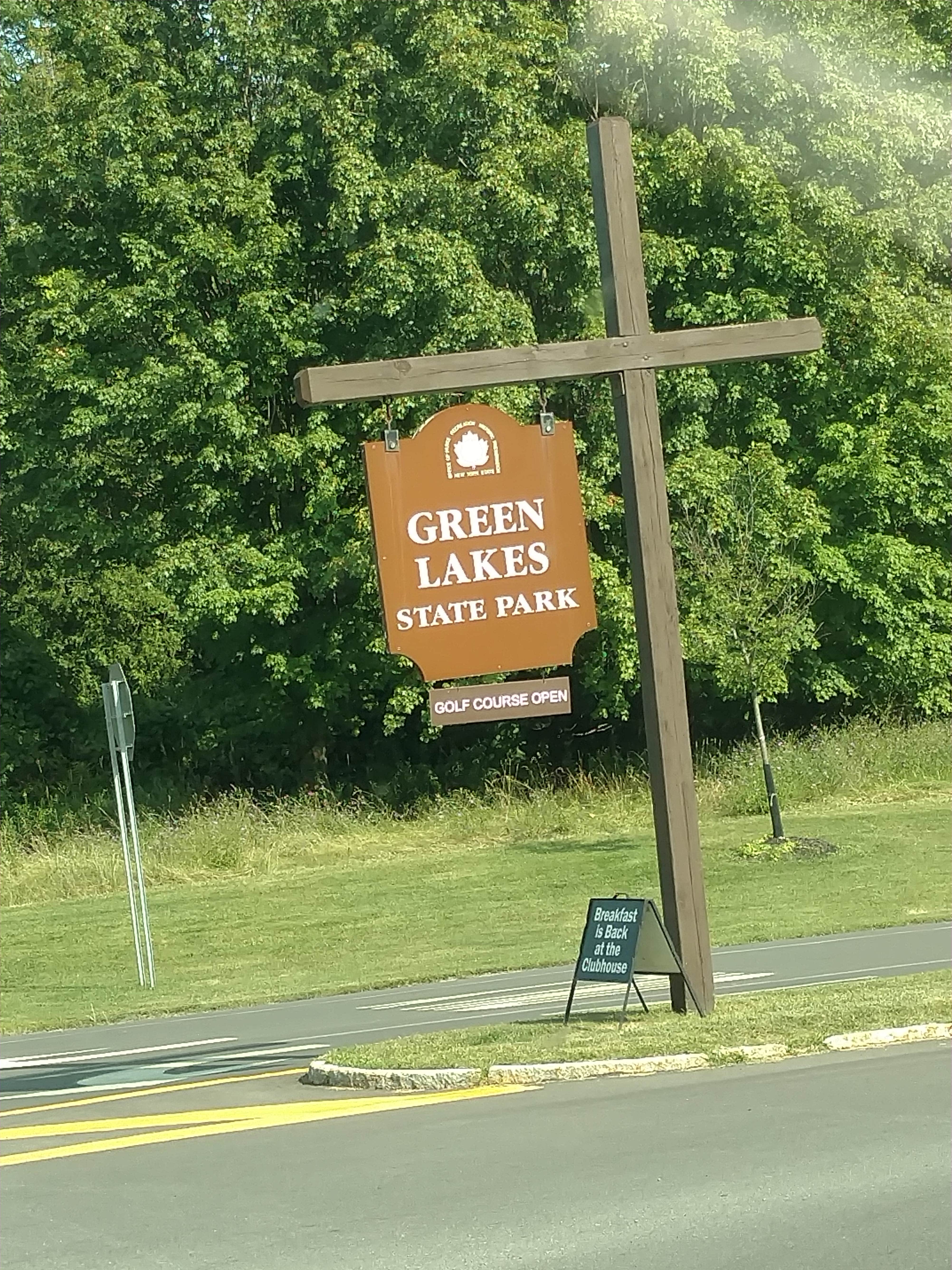 Camper submitted image from Green Lakes State Park Campground - 5