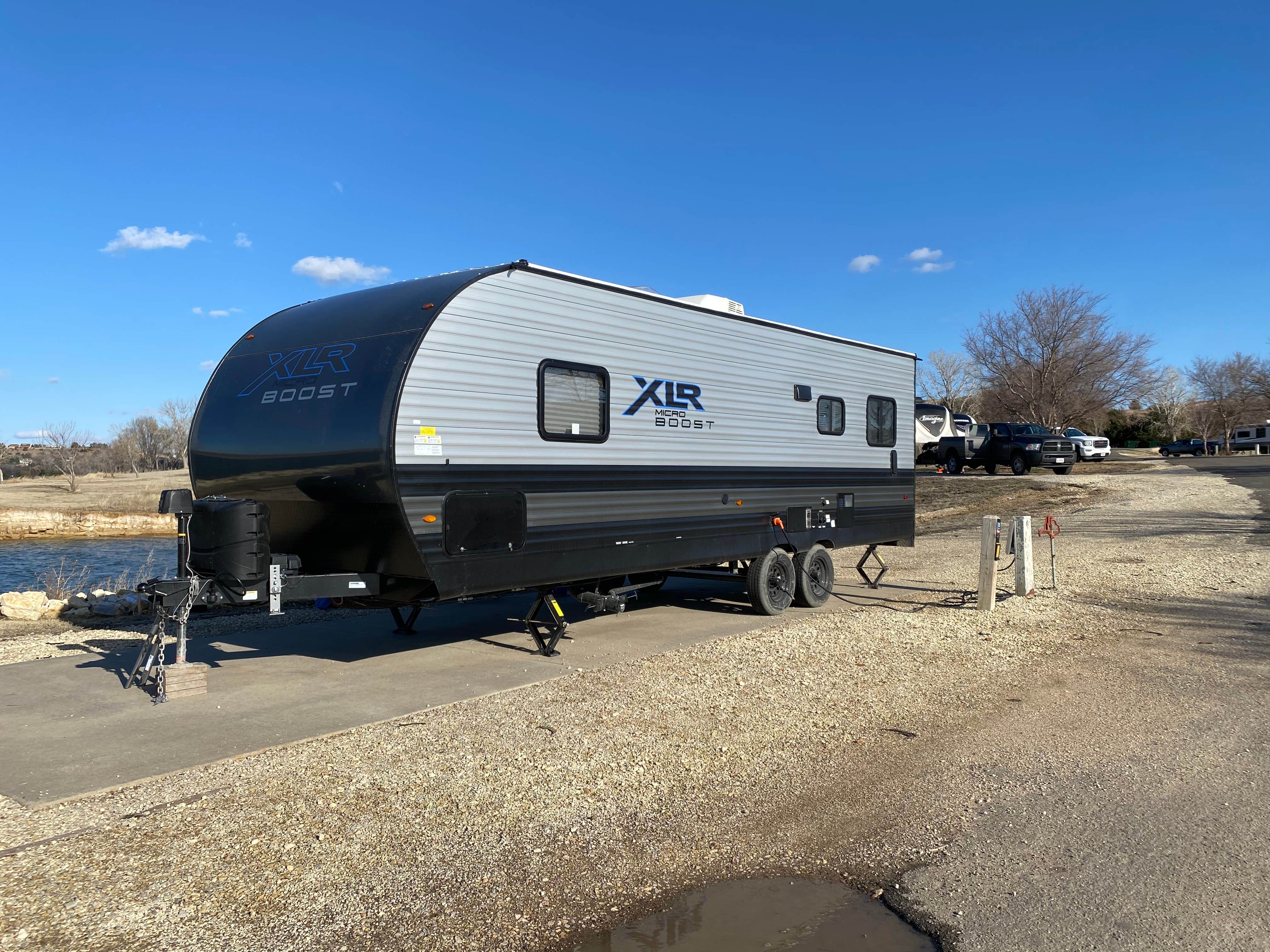 Jodi's photo of rv camping at Big Bluestem Hell Creek Area Campground — Wilson State Park near Lucas, KS