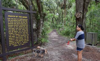 Wes N.'s photo of camping with pets at Hillsborough River State Park Campground near Dover, FL
