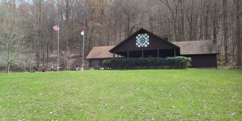 Camper submitted image from Frozen Head State Park Campground