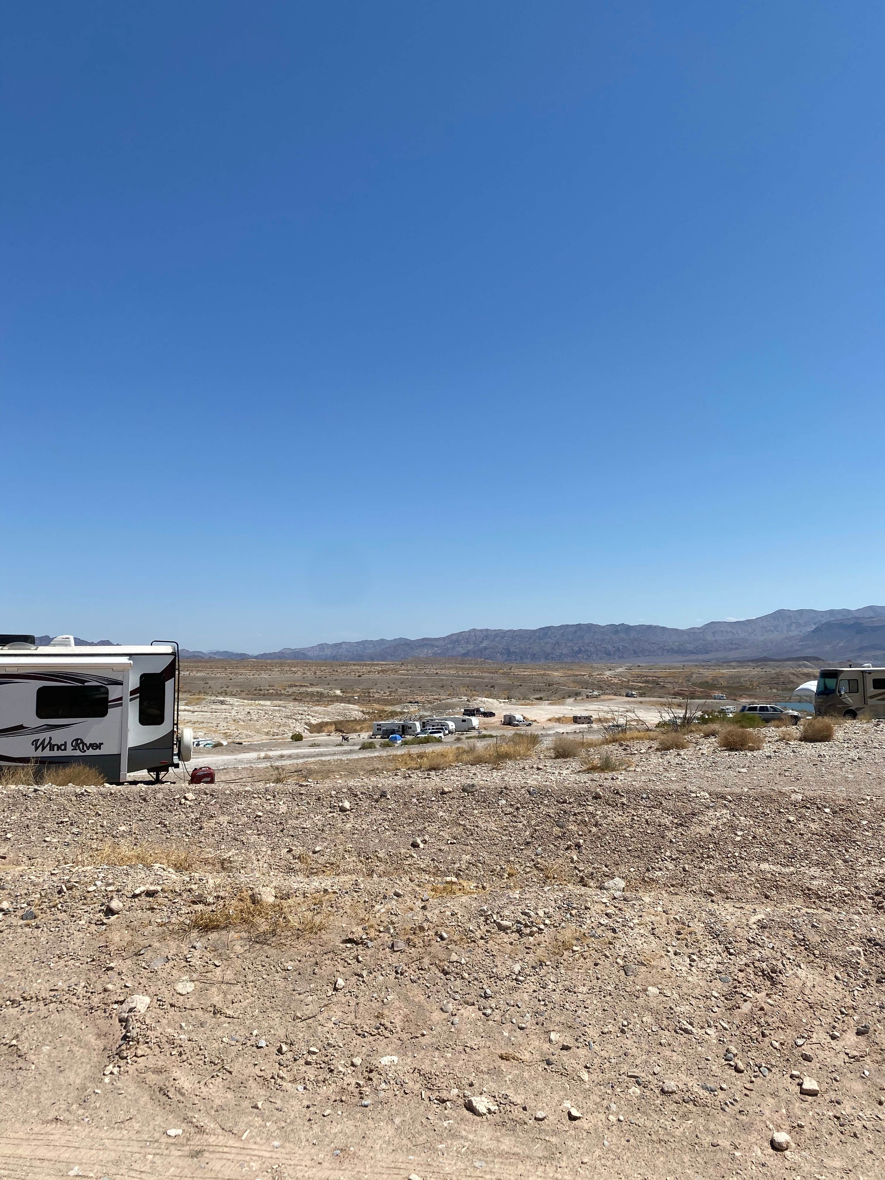 Camper-submitted photo at Eight Mile Dispersed Camping near Government Wash — Lake Mead National Recreation Area near Las Vegas, NV