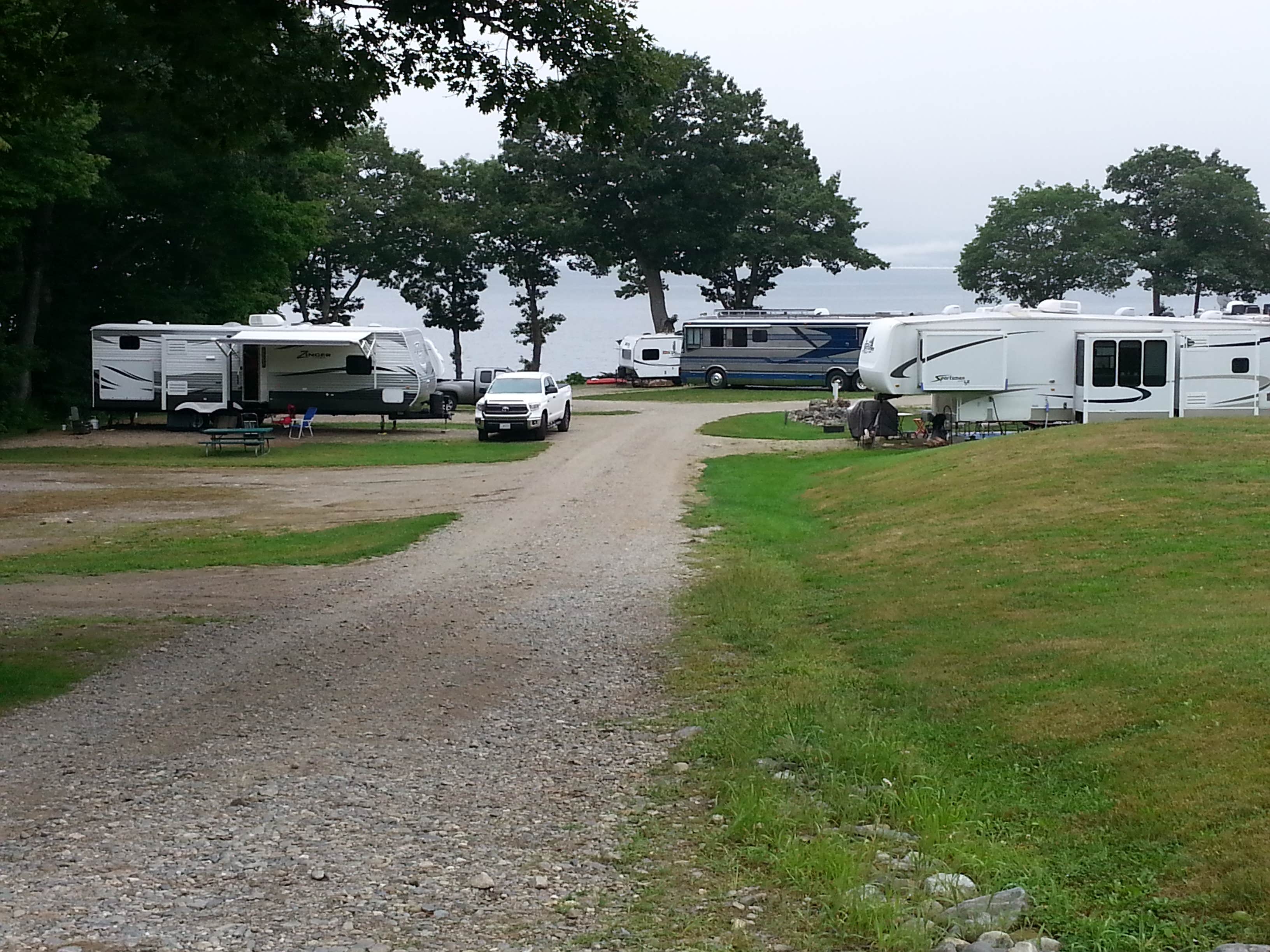 Nancy W.'s photo of rv camping at Moorings Oceanfront RV Resort near Salsbury Cove, ME