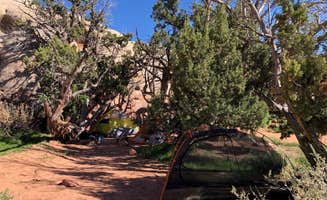 Hannah H.'s photo of tent camping at Chesler Park — Canyonlands National Park in Utah
