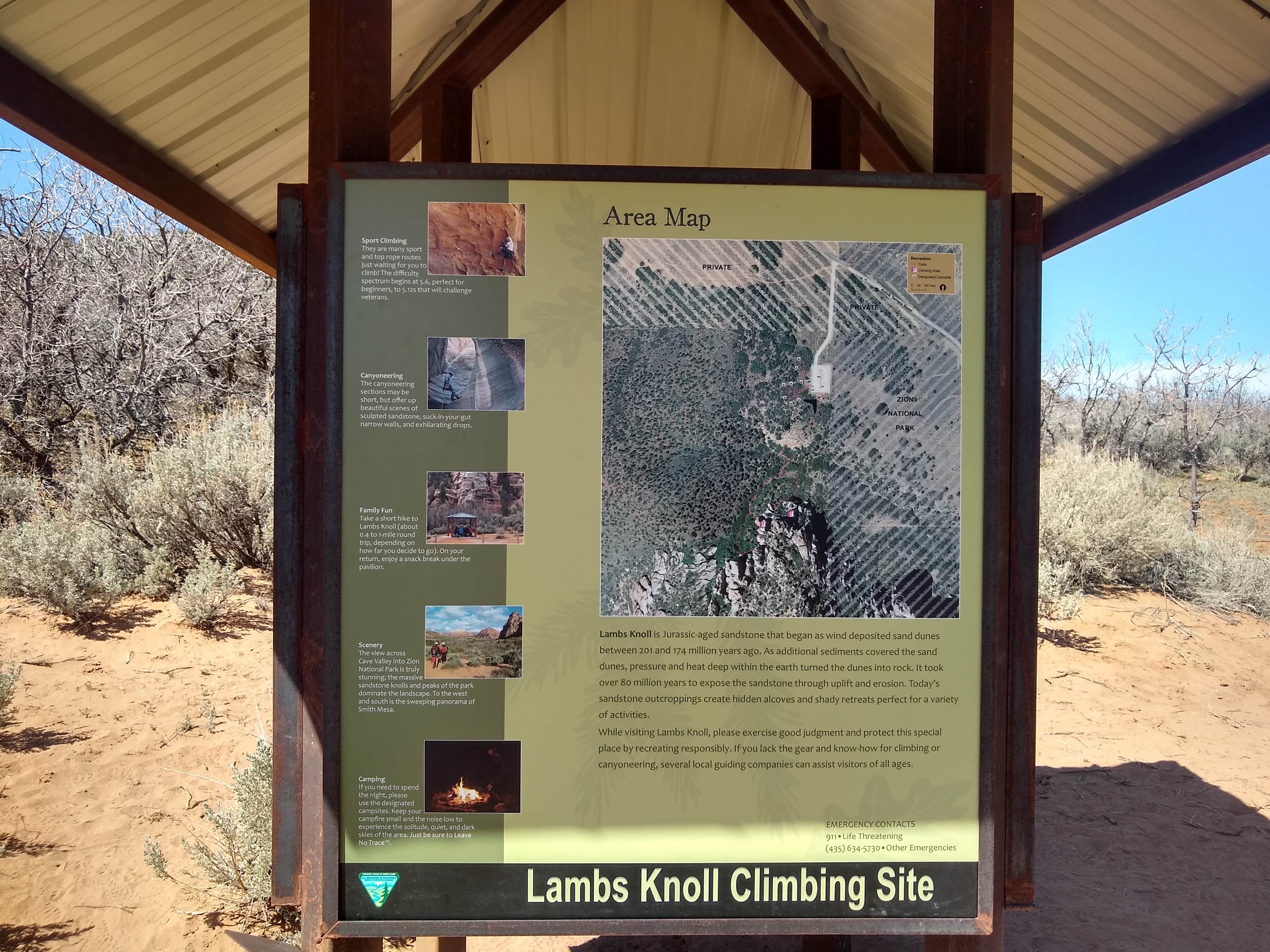 Camper-submitted photo at Lambs Knoll Climbing Site Camping near Brian Head, UT