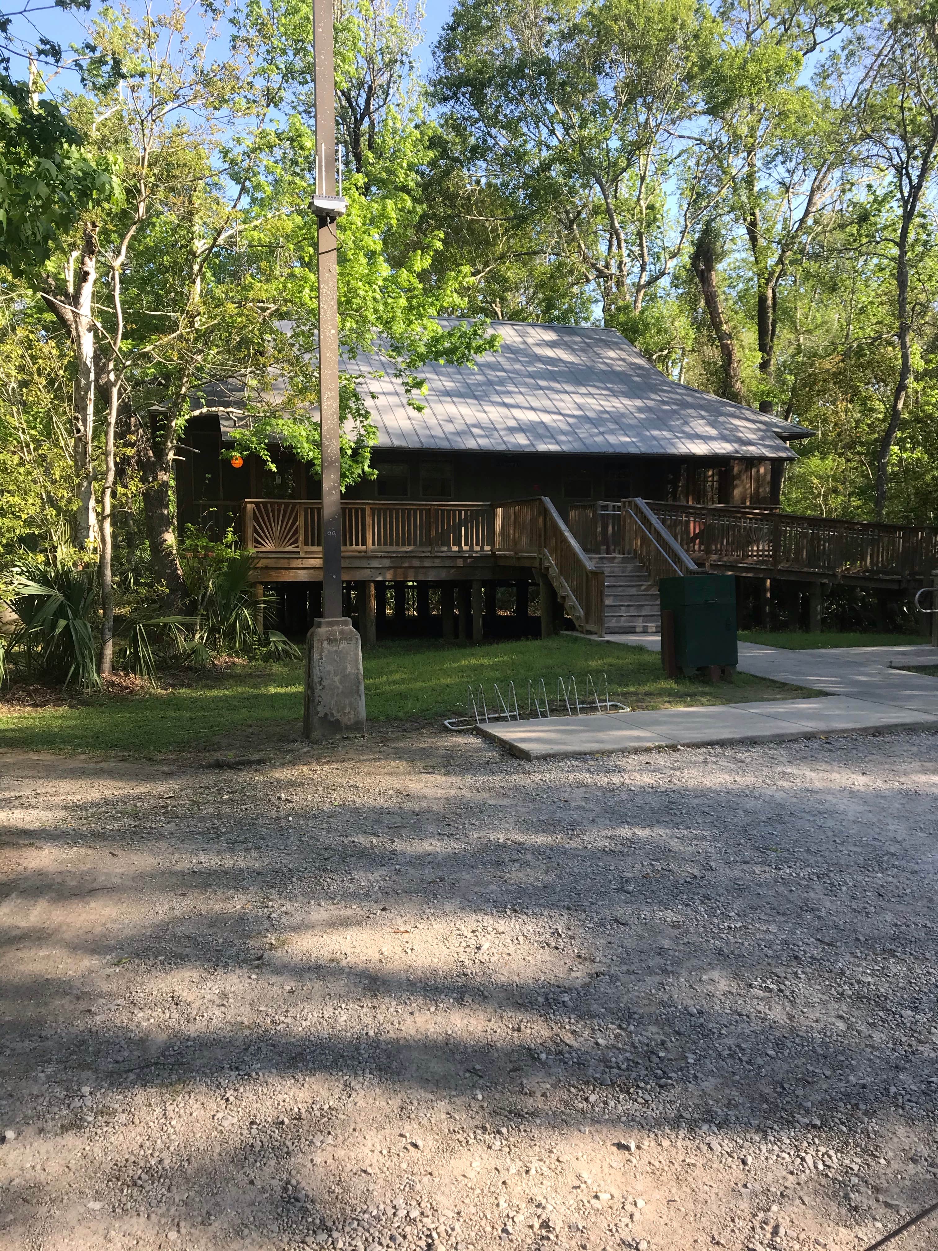 Lisa S.'s photo of glamping accommodations at Palmetto Island State Park Campground near Abbeville, LA