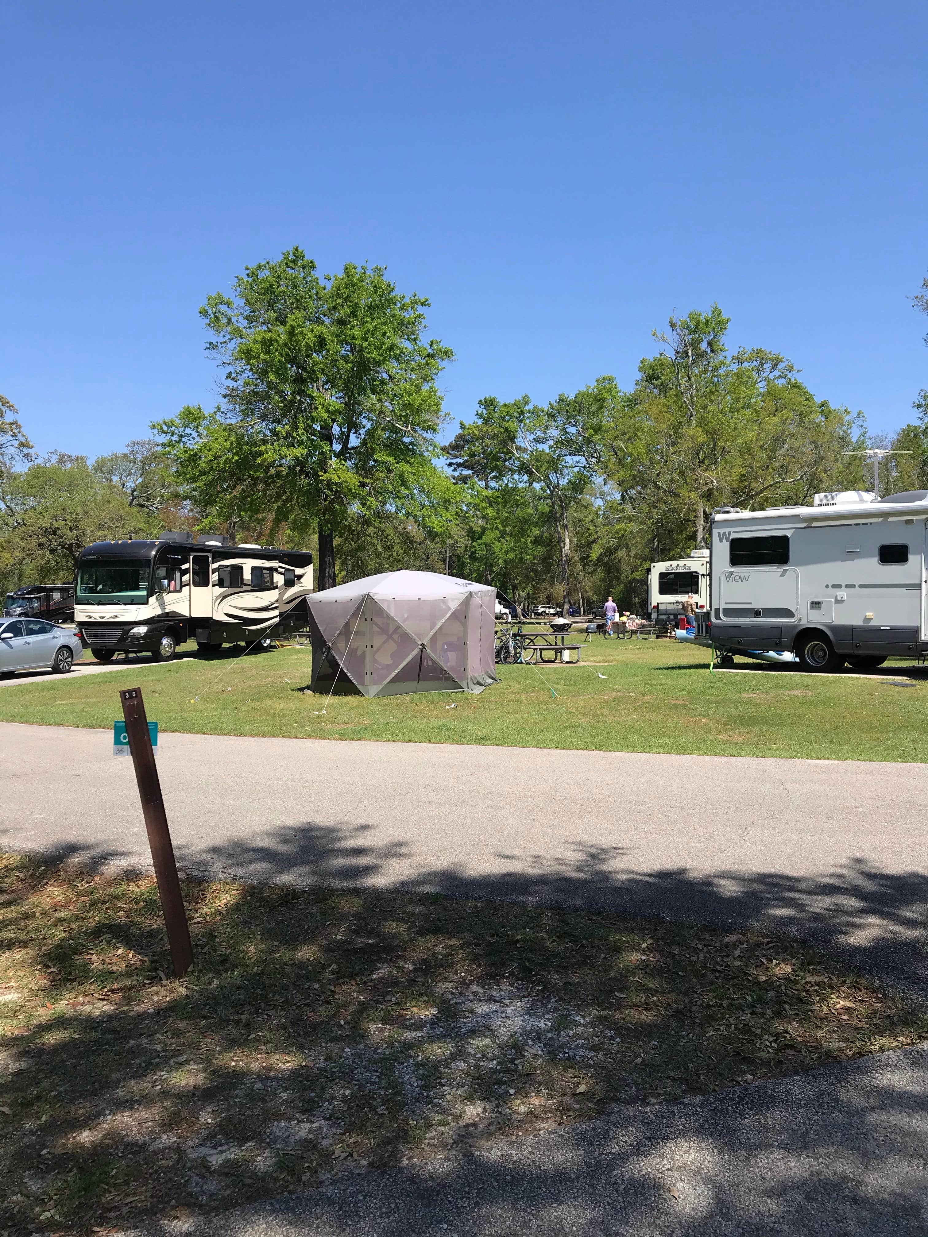 Lisa S.'s photo at Davis Bayou Campground — Gulf Islands National Seashore near Moss Point, MS