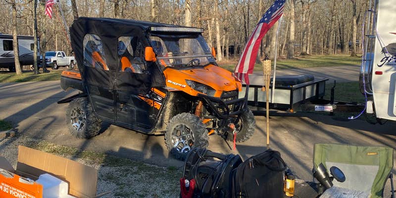 Camper submitted image from St. Joe State Park Campground