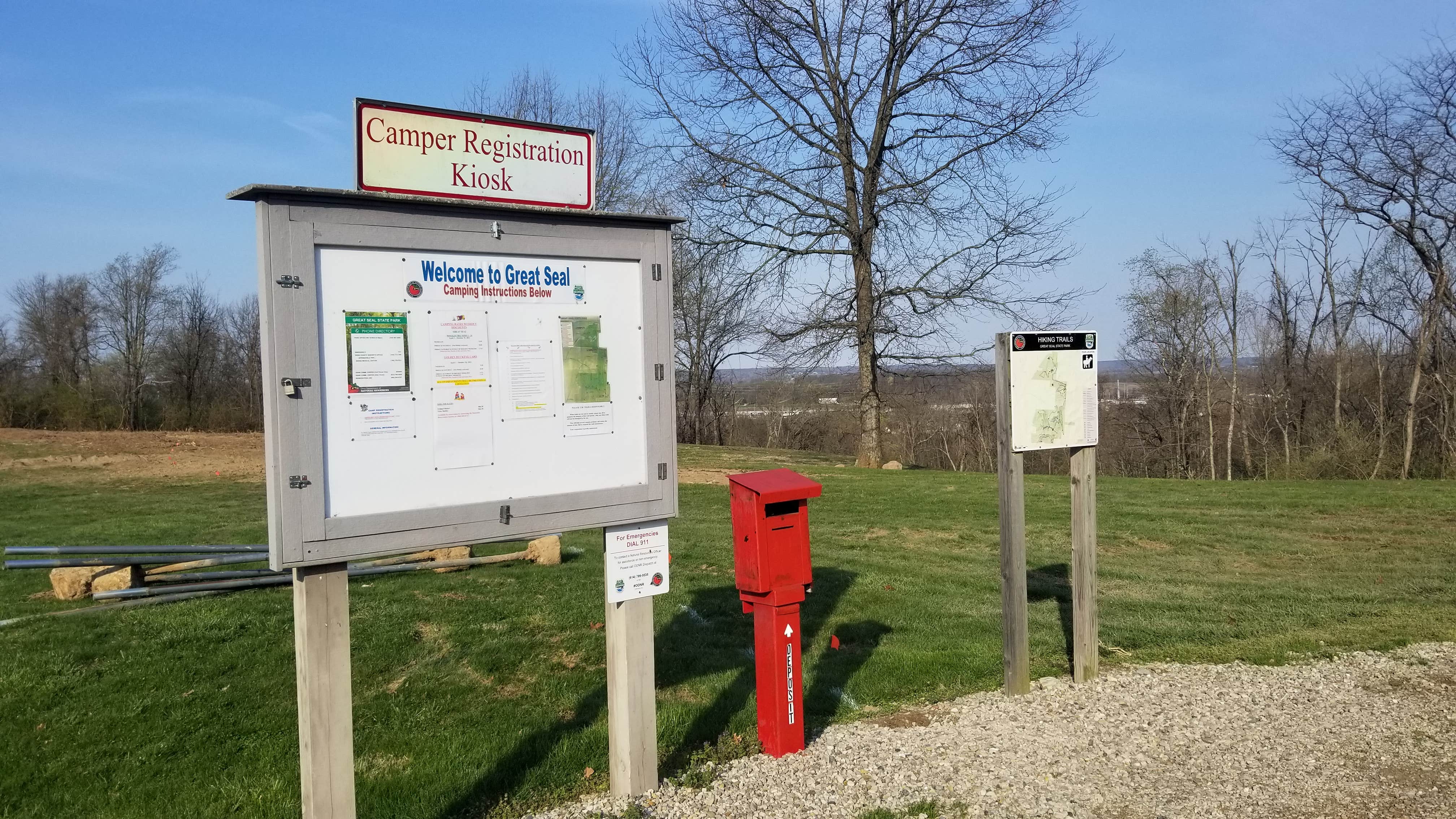 Camper-submitted photo at Great Seal State Park Campground near Worthington, OH