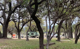Becky B.'s photo of rv camping at Nueces River RV and Cabin Resort near Concan, TX