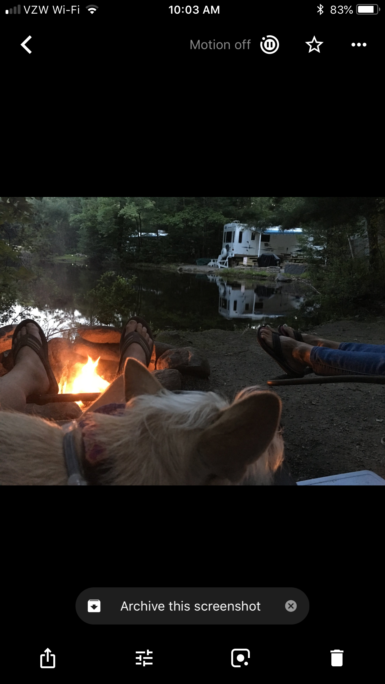 Camper-submitted photo at Prospect Mountain Campground and RV Park near Whately, MA