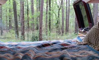 Hope R.'s photo of glamping accommodations at Daingerfield State Park Campground near Mount Vernon, TX