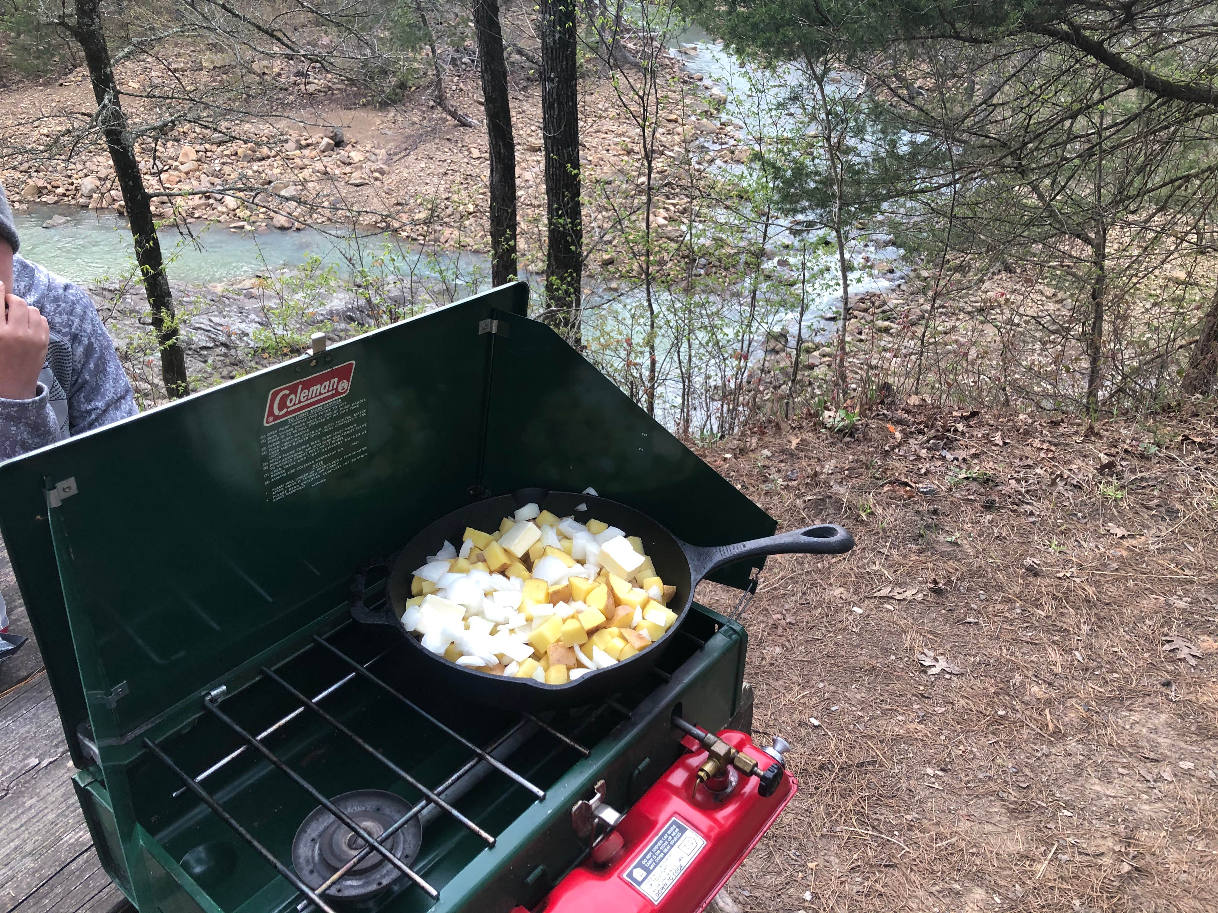 Camping near Holson Valley Vista: Billy Creek, Muse, Oklahoma