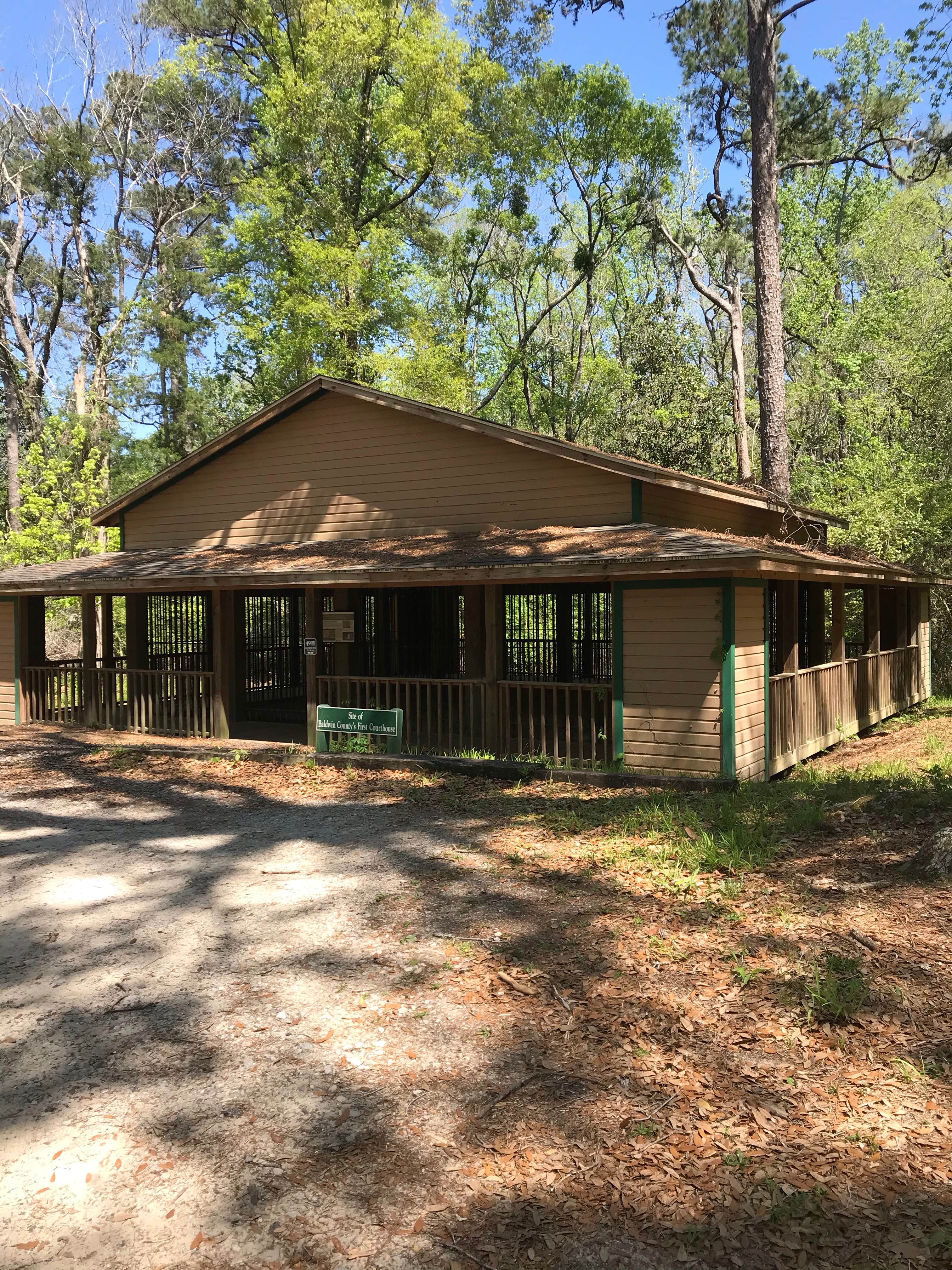 Lisa S.'s photo of a cabin at Harper - Blakeley State Park near Robertsdale, AL