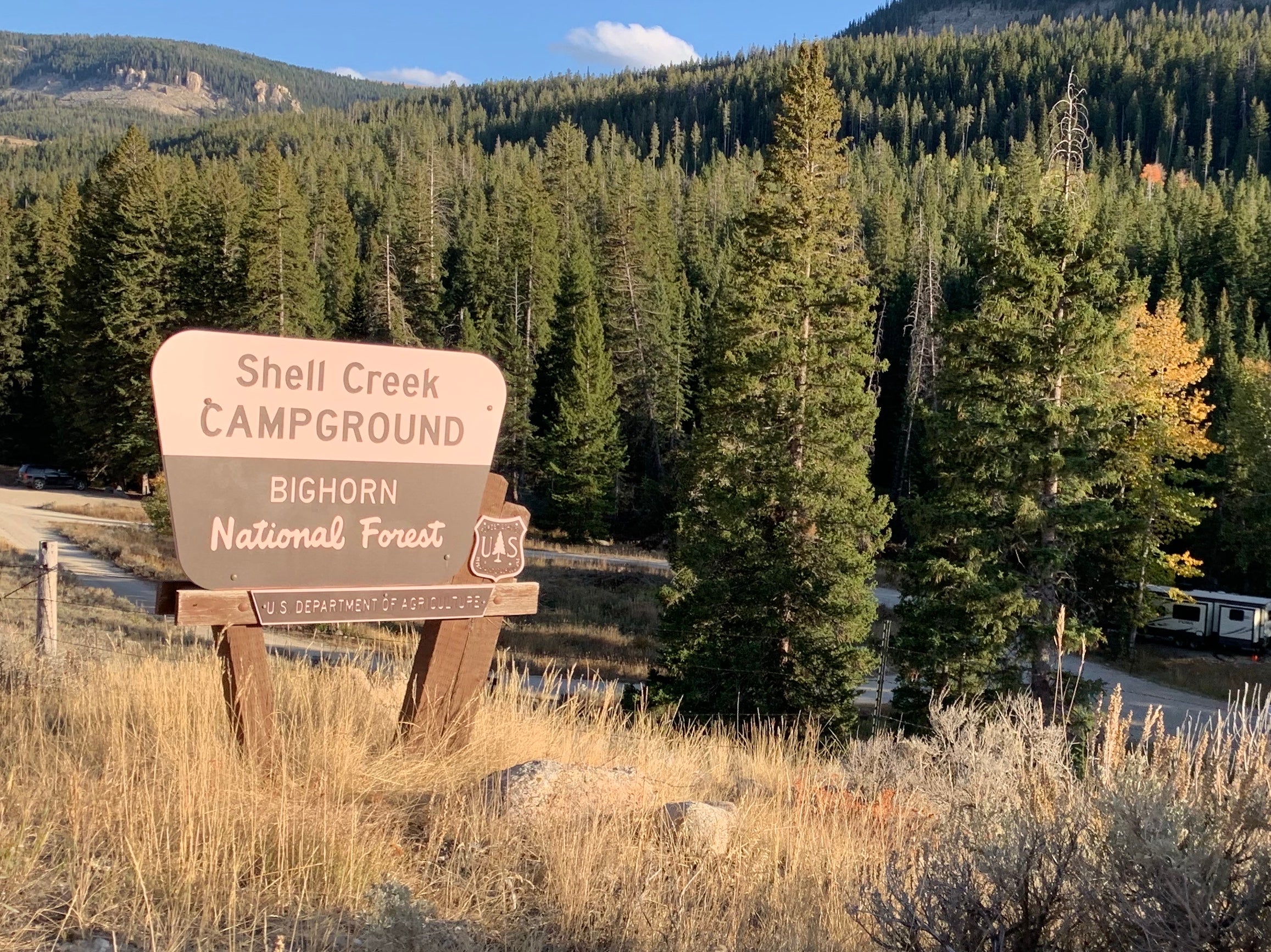 Camper submitted image from Shell Creek - 1