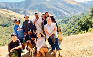 Cesar H.'s photo of camping with pets at Arroyo Seco near Fort Hunter Liggett, CA