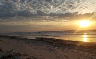 Tucker B.'s photo of a dispersed camping area at South Beach — Padre Island National Seashore near Robstown, TX