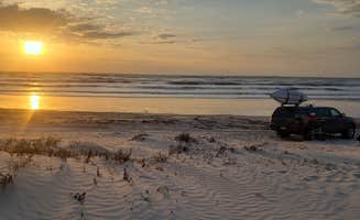 Tucker B.'s photo of camping with pets at South Beach — Padre Island National Seashore near Padre Island National Seashore