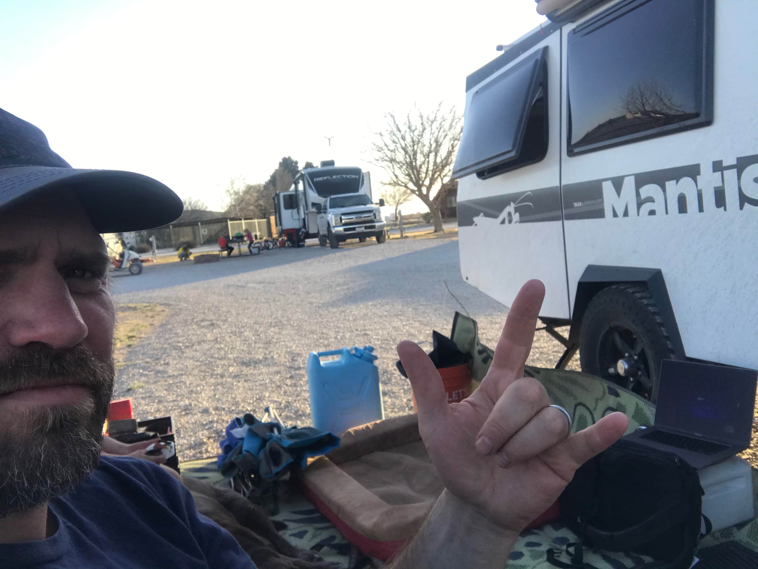 Mike's photo of rv camping at Carlsbad KOA near Artesia, NM