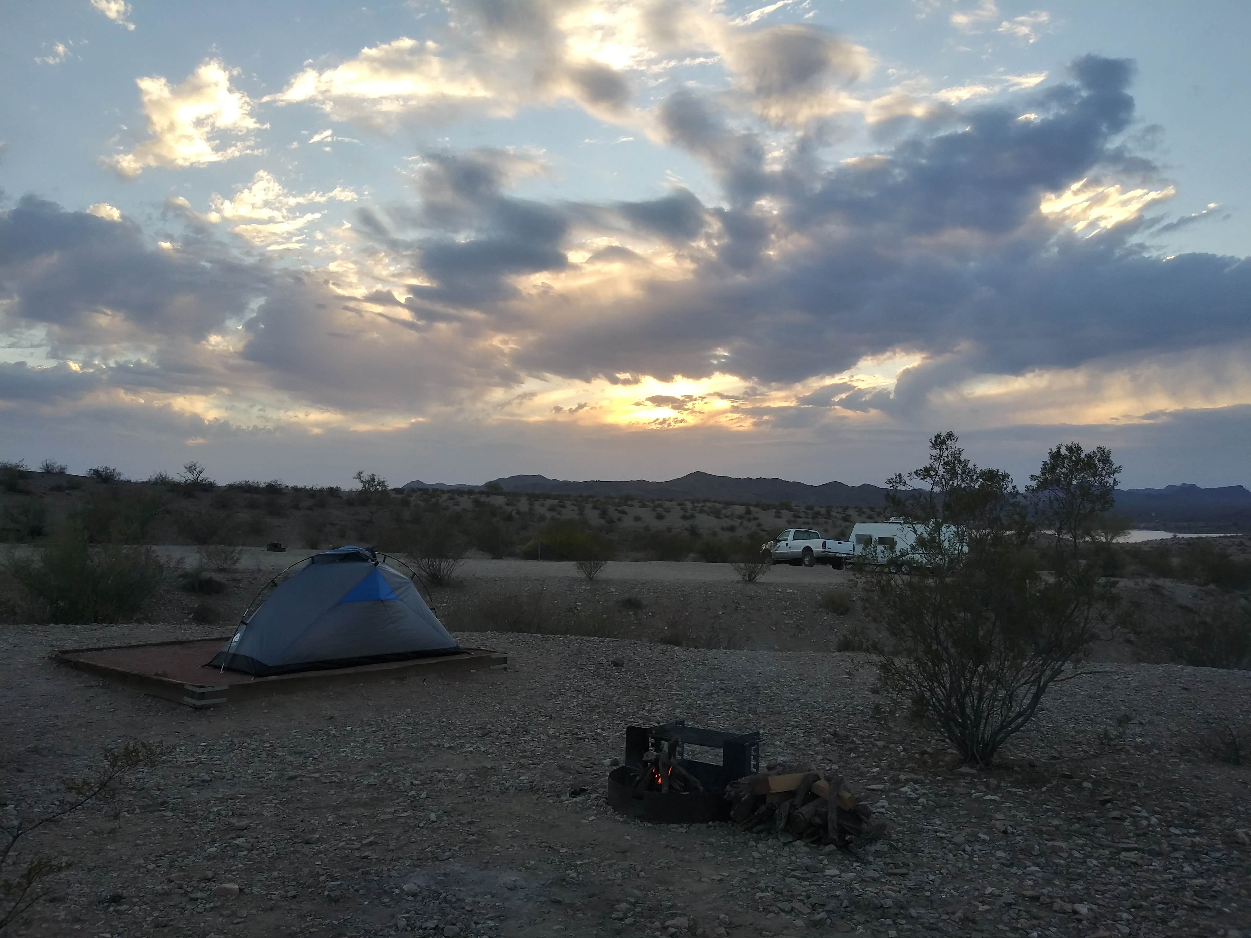 Neal J.'s photo at Alamo Lake State Park Campground near Aguila, AZ
