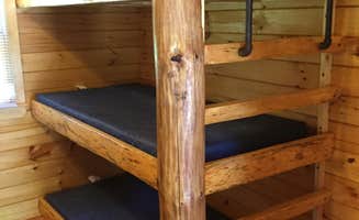 Roland L.'s photo of glamping accommodations at Moose Hillock Camping Resort near Hill, NH