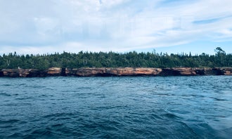 Camping near Ironwood Island — Apostle Islands National Lakeshore: Devil's Island — Apostle Islands National Lakeshore, Apostle Islands National Lakeshore, Wisconsin