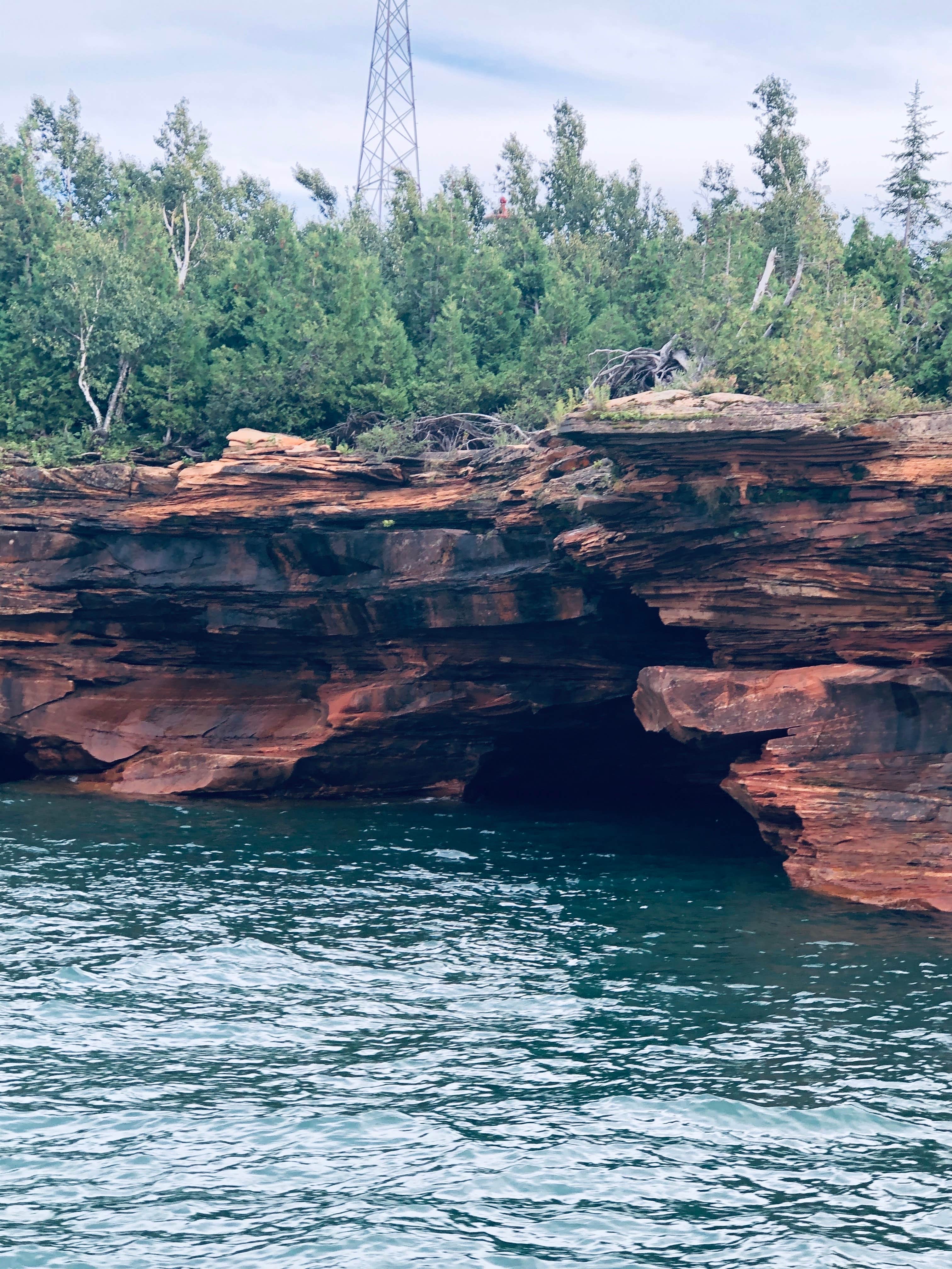 Camper-submitted photo at Devil's Island — Apostle Islands National Lakeshore near La Pointe, WI