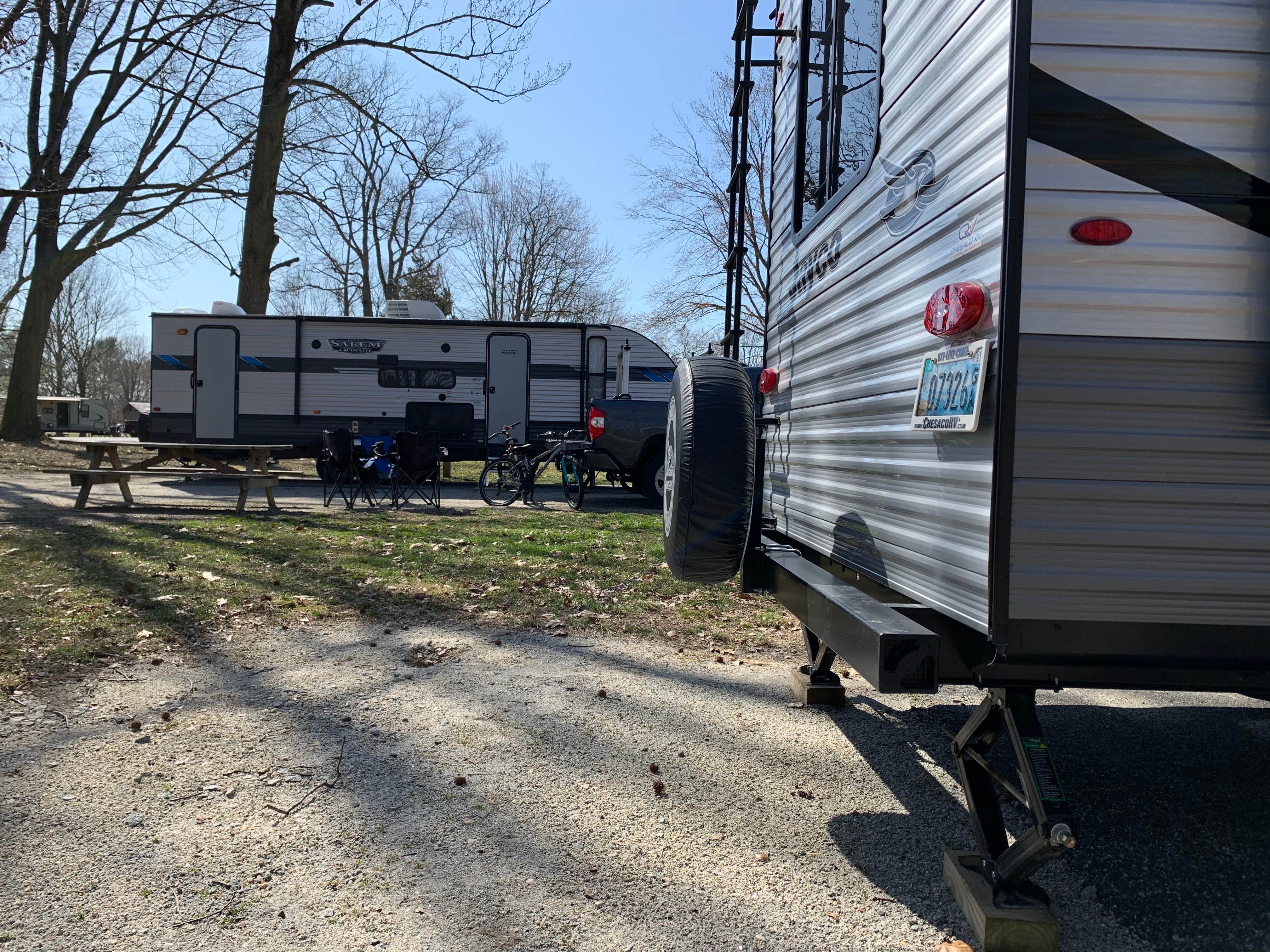 Laure D.'s photo of rv camping at Lums Pond State Park Campground near Kirkwood, DE