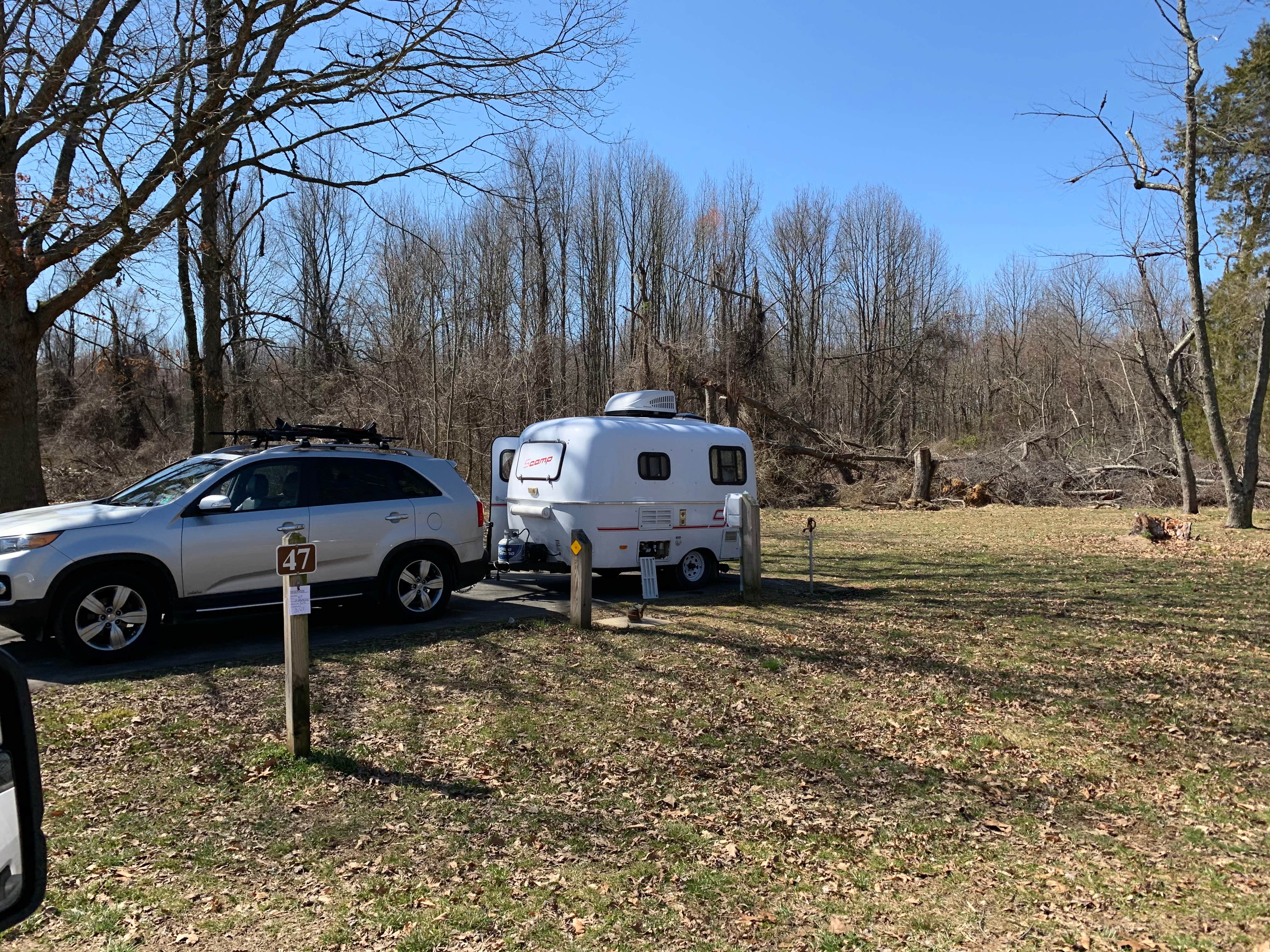Laure D.'s photo of rv camping at Lums Pond State Park Campground near Kennedyville, MD