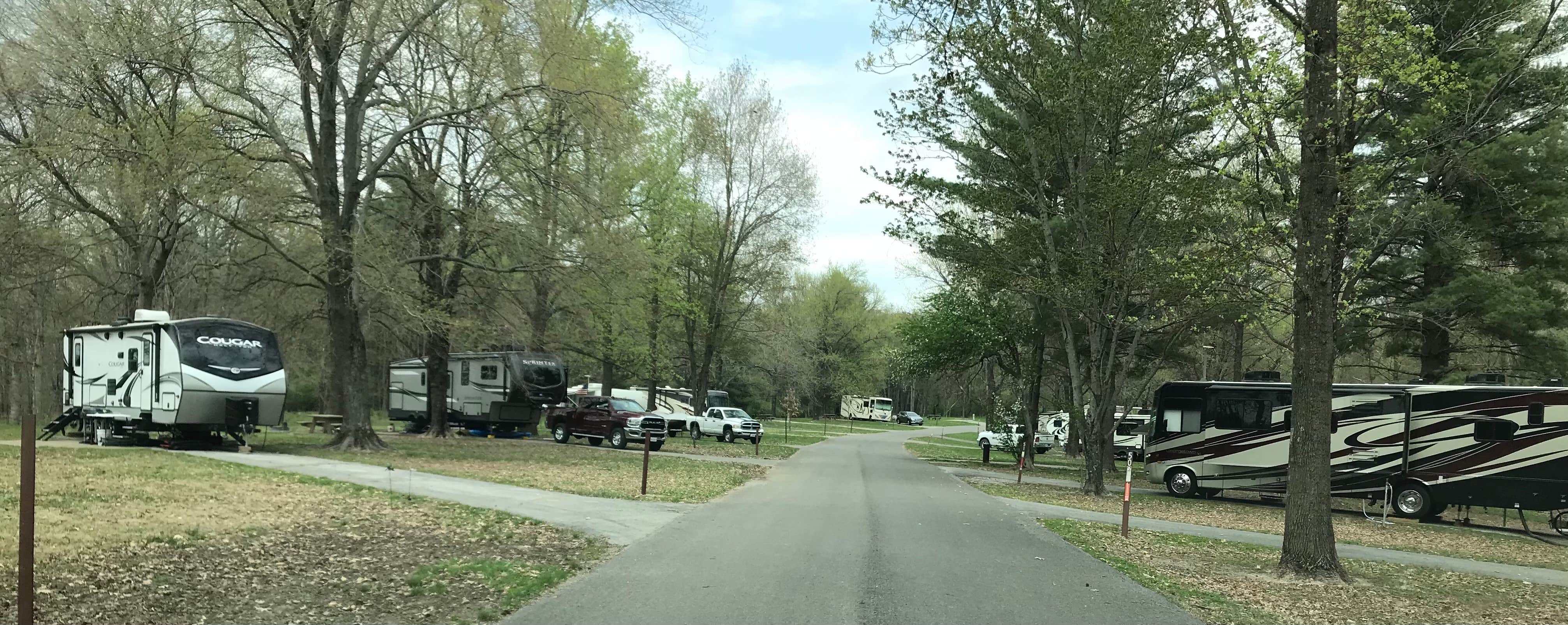 Joel R.'s photo of rv camping at South Marcum Campground near Rend Lake