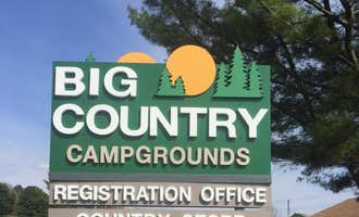 Camping near Clear Creek State Park Campground: Big Country Campground, Sigel, Pennsylvania