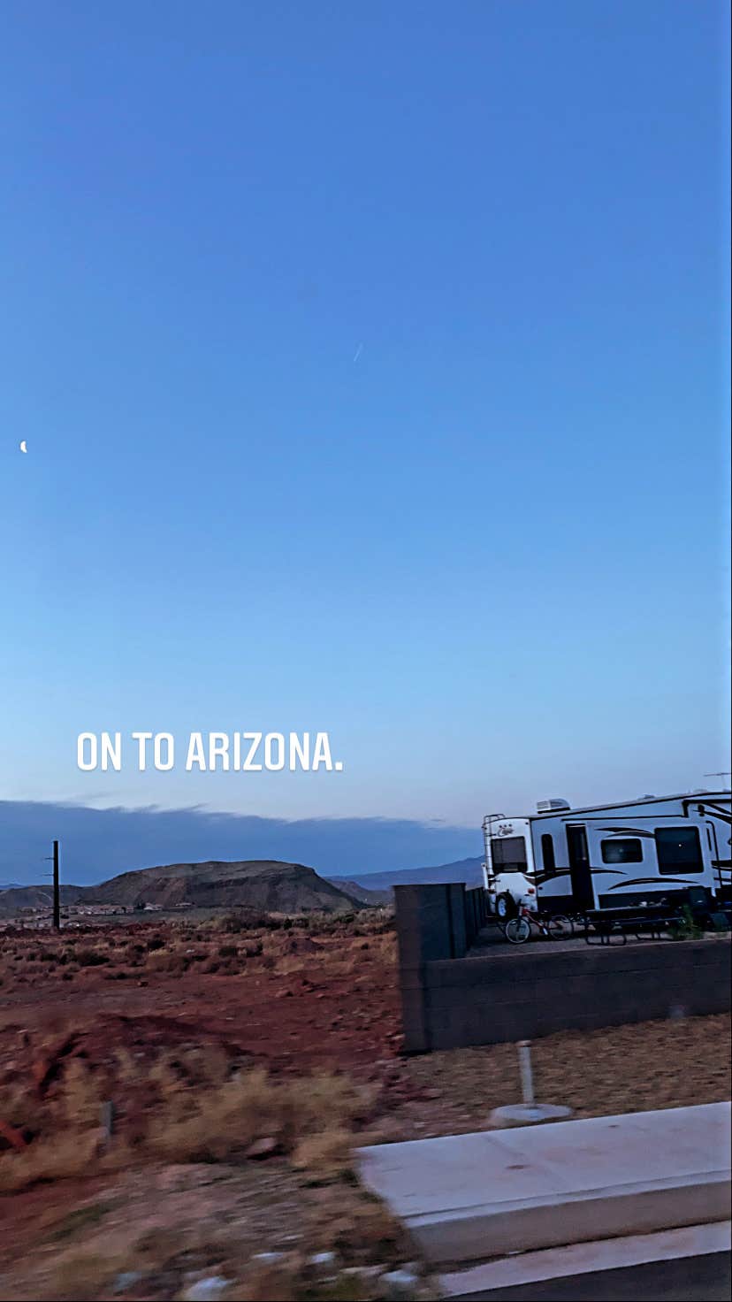 Sarah S.'s photo of rv camping at Southern Utah RV Resort near Ivins, UT