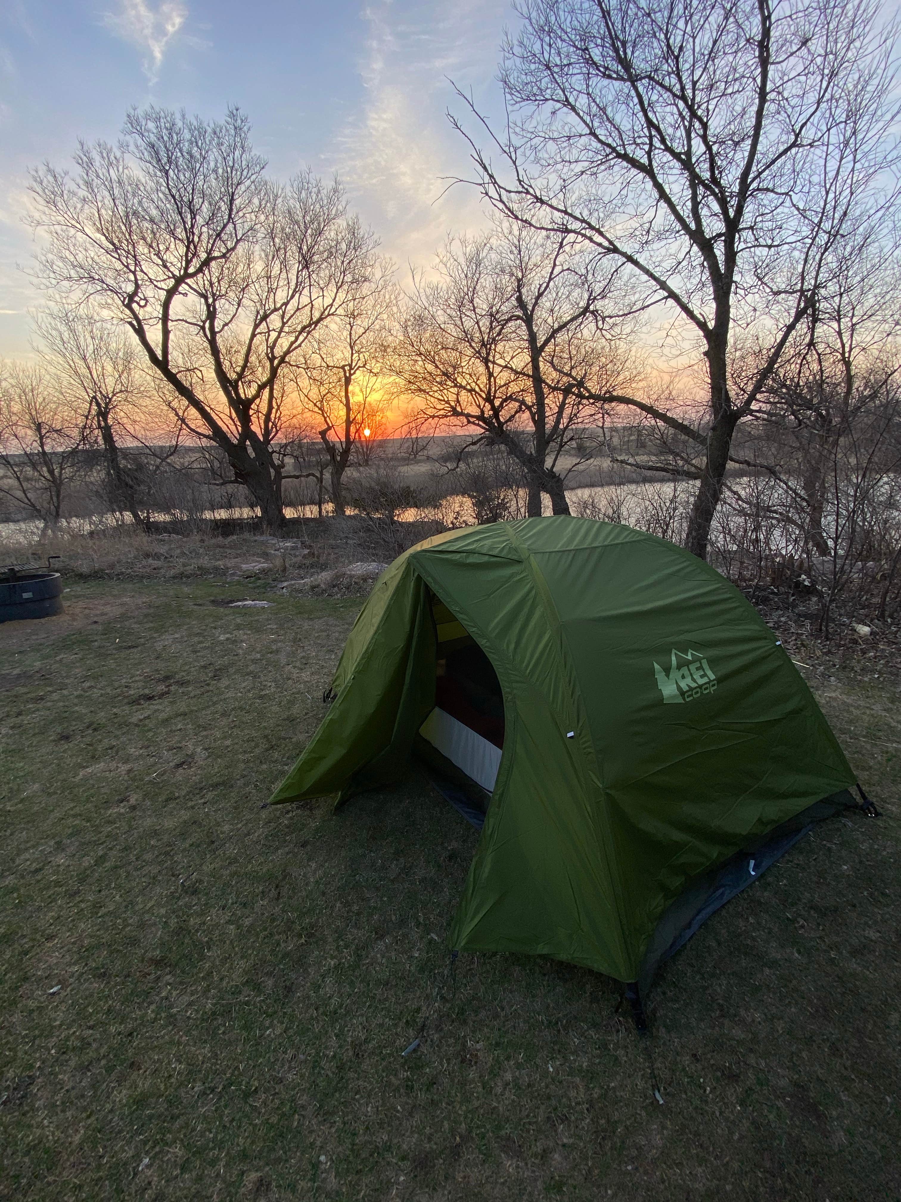 Camper-submitted photo at Blue Mounds State Park Campground in Minnesota
