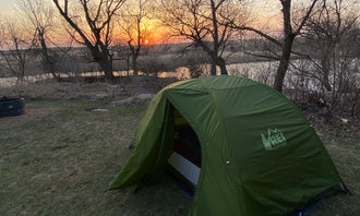 Camping near Island Park - Rock Rapids: Blue Mounds State Park Campground, Hardwick, Minnesota