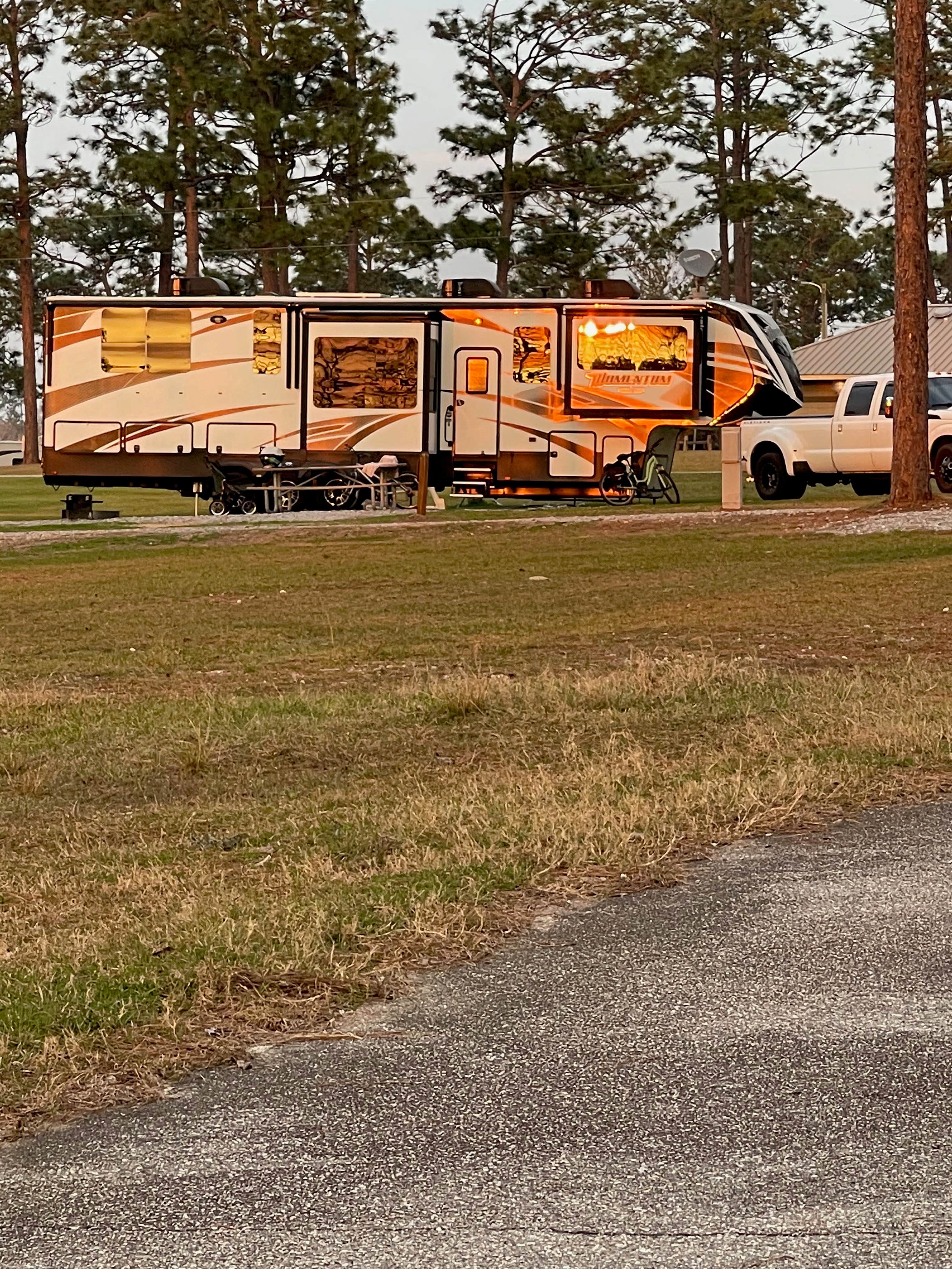 Suzy R.'s photo of rv camping at Seminole State Park Campground near Cairo, GA