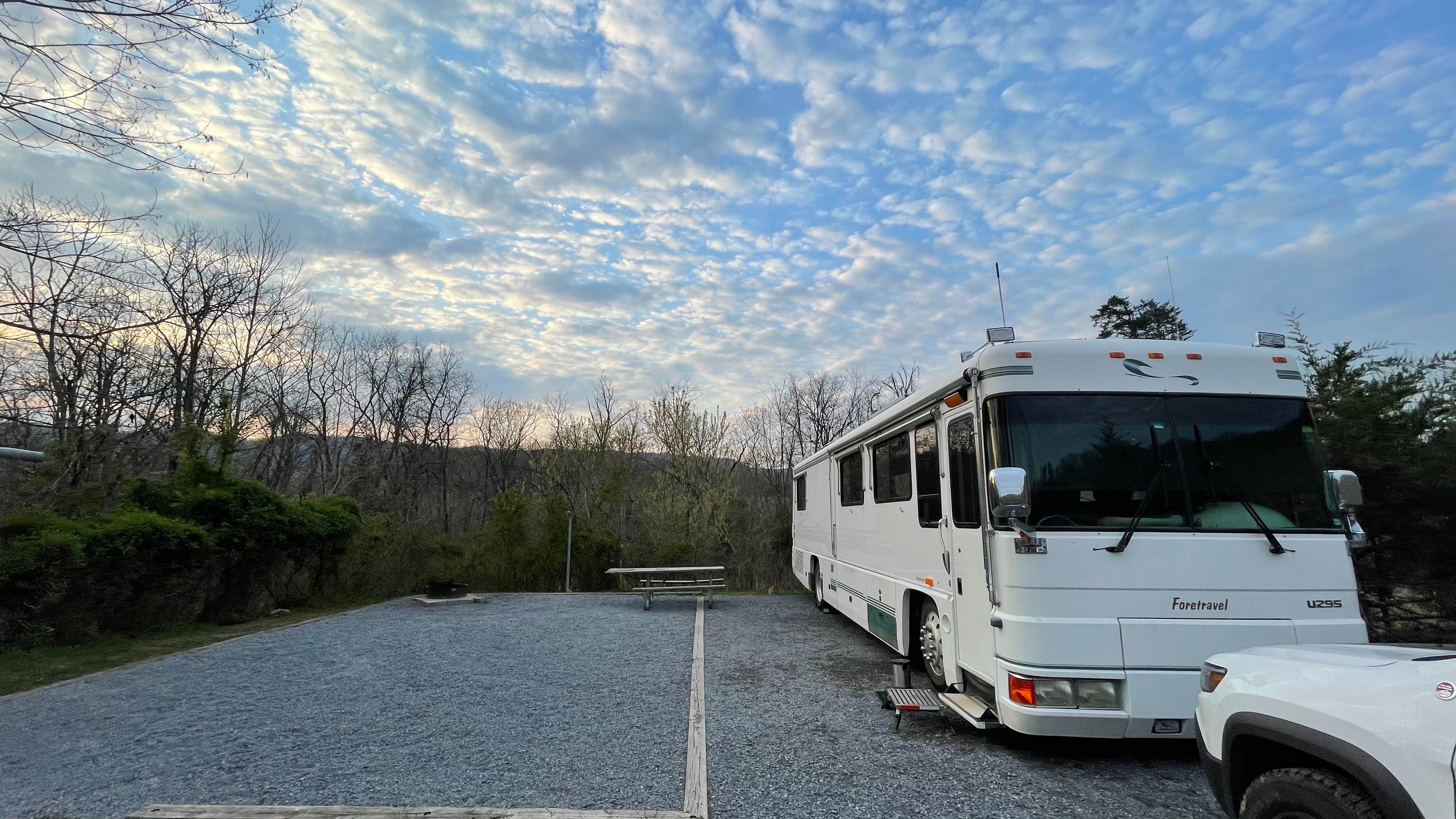 Christine V.'s photo of rv camping at Andy Guest/Shenandoah River State Park Campground near White Post, VA