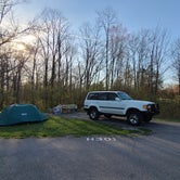 Review photo of East Fork State Park Campground by Melissa W., April 8, 2021