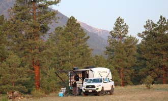 Camping near Hendricks Flat: Browns Creek (South) Dispersed Camping, Nathrop, Colorado