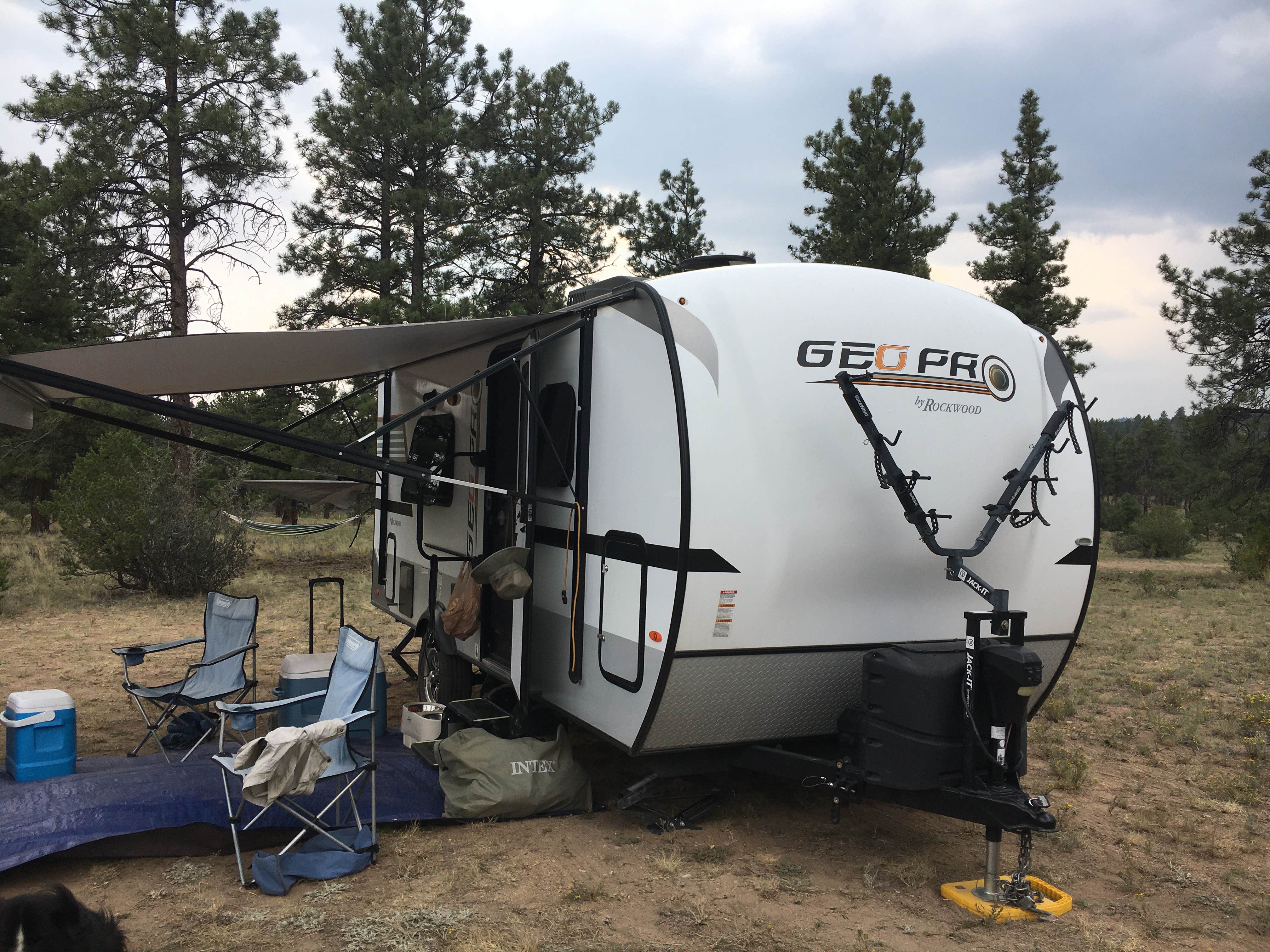 Lise F.'s photo of tent camping at Browns Creek (South) Dispersed Camping near Howard, CO