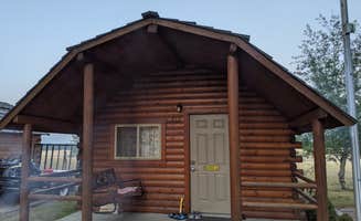 Heather K.'s photo of a cabin at Yellowstone Park / West Gate KOA Holiday in Idaho