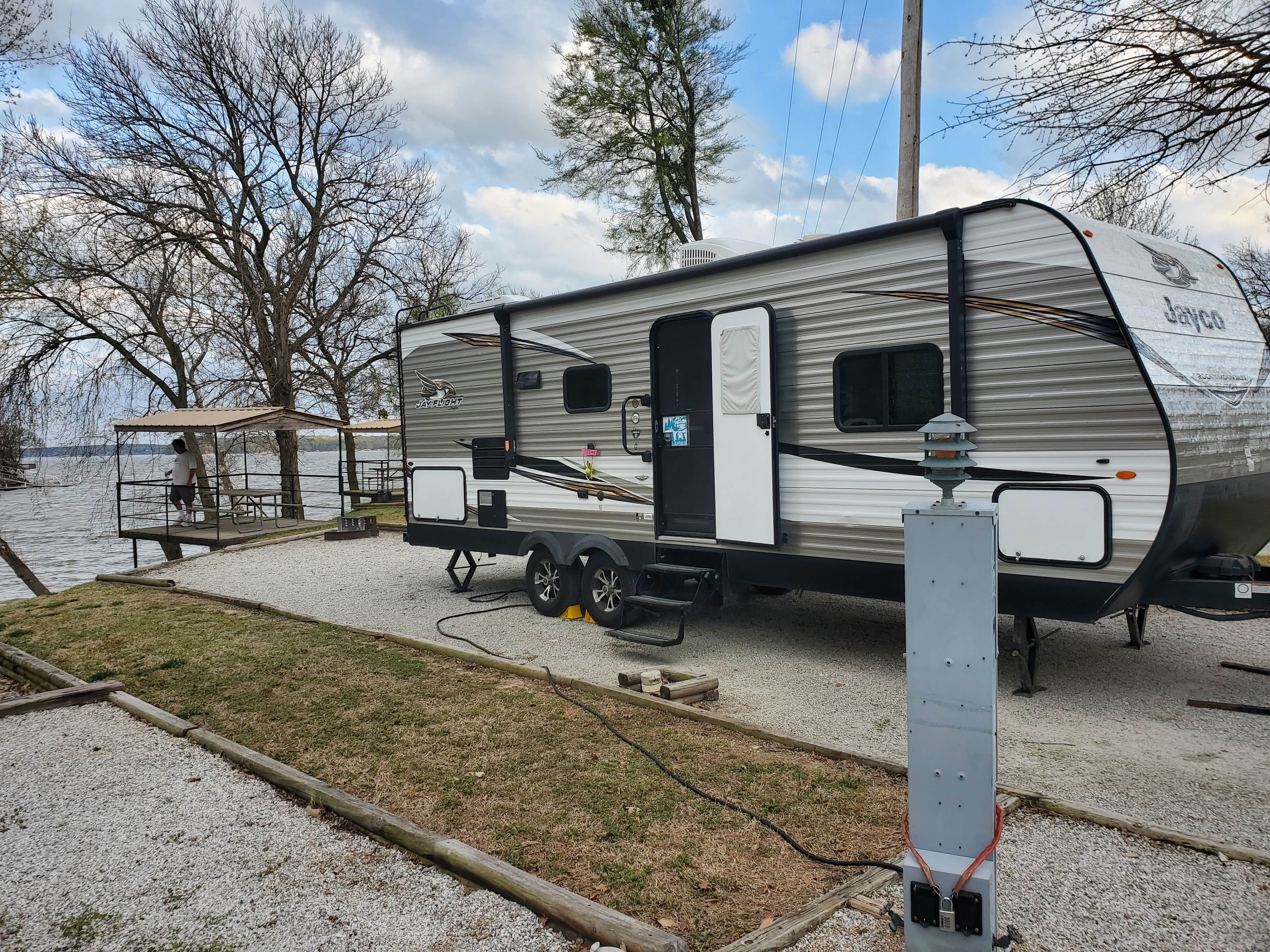 Camper-submitted photo at Waters Edge RV & Cabin Resort near Disney, OK
