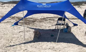 Jackie R.'s photo at Mustang Island State Park Campground near Mathis, TX