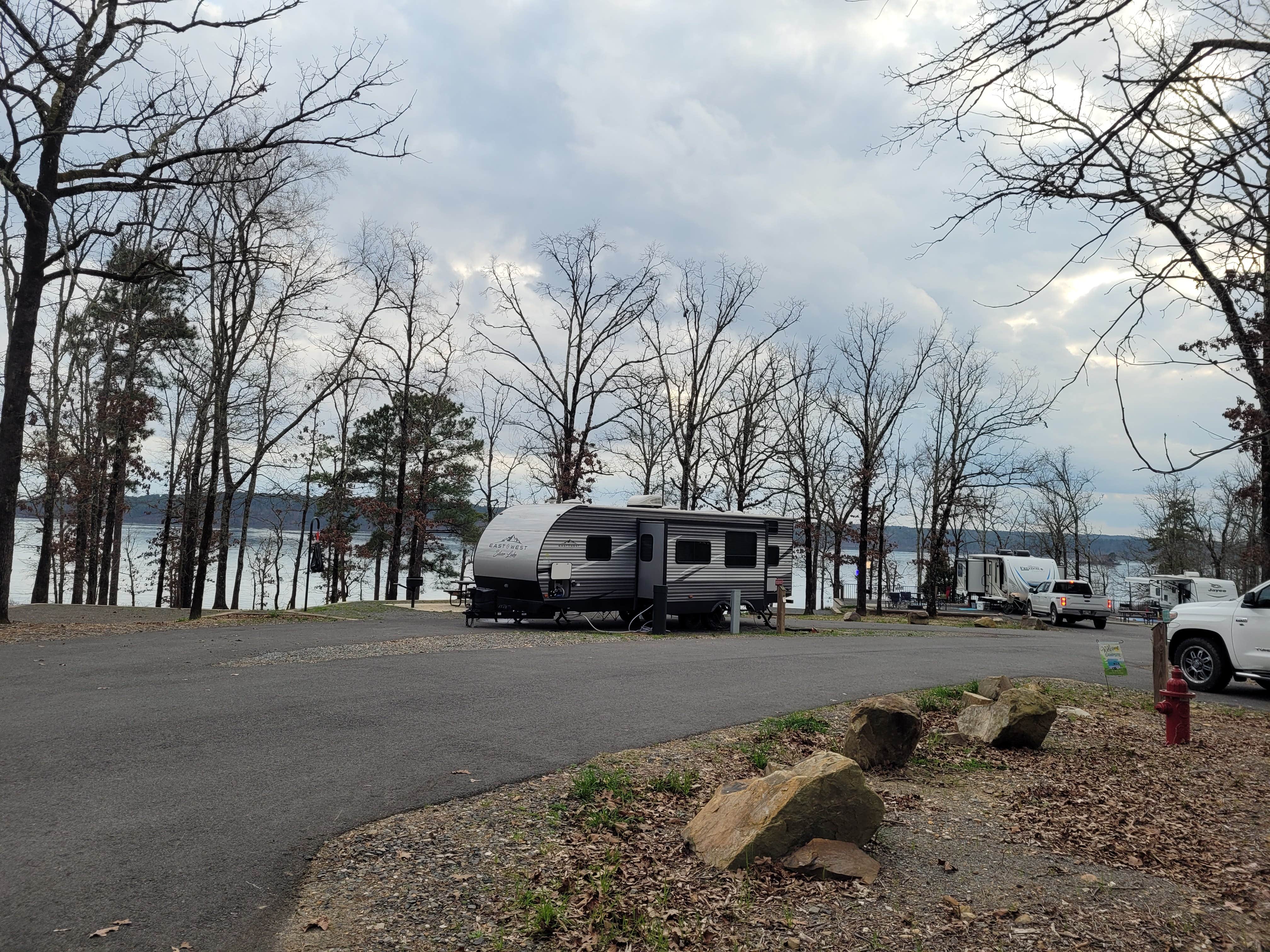P's photo of rv camping at DeGray Lake Resort State Park — De Gray State Park near Arkadelphia, AR